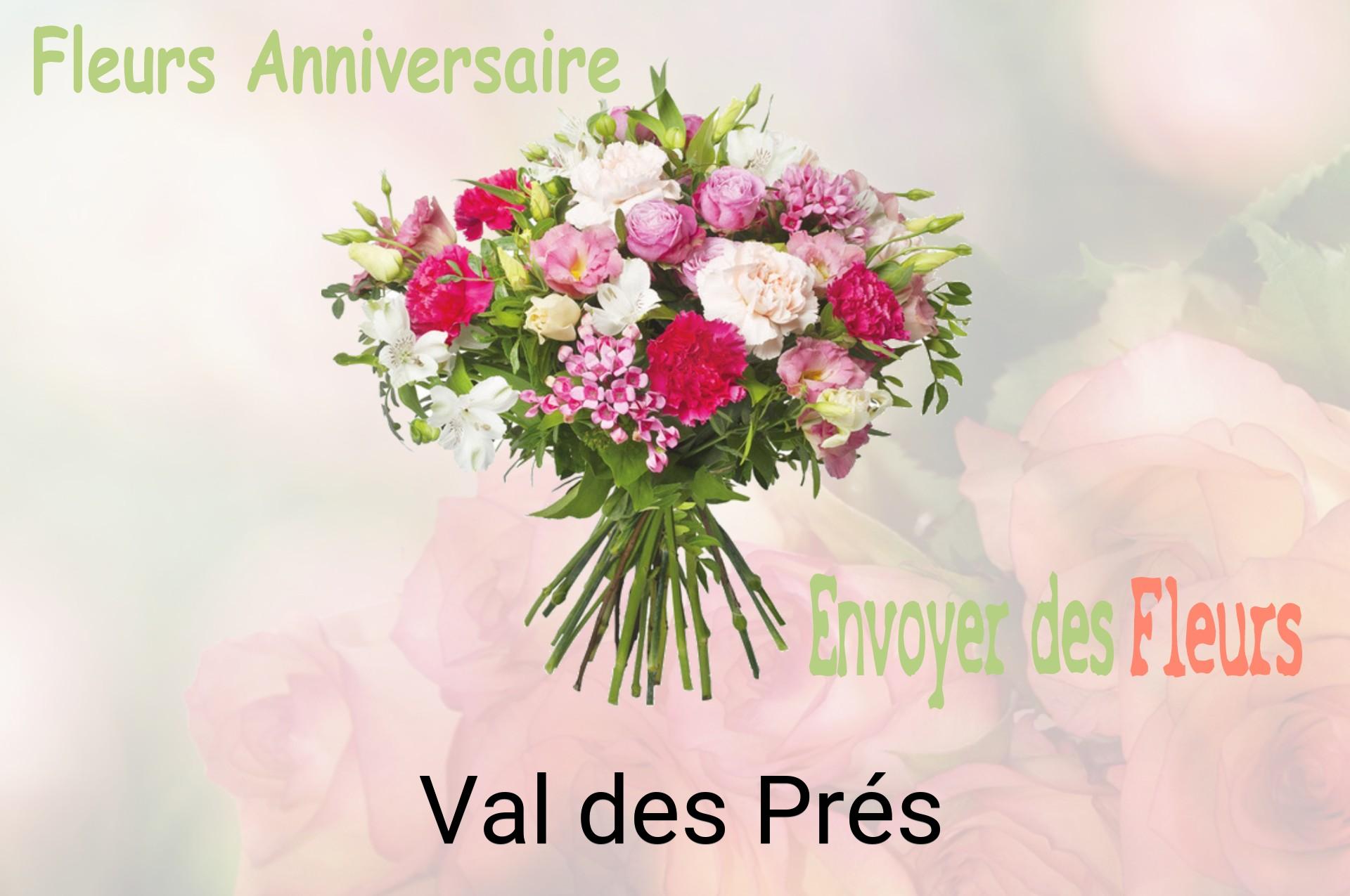 Bouquet de fleurs d’anniversaire livré à Val-des-Prés